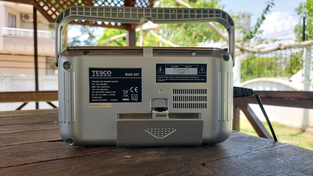 EV BAĞ BAHÇE RADYOSU TESCO RAD-207 MW-FM-LW BAND - 7