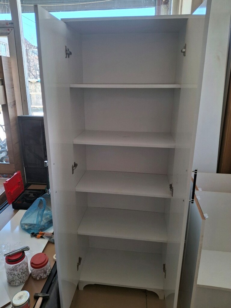 kiler erzak dolabı çok amaçlı dolap sıfır çamsan mdf tanesi 8000 tl - 2