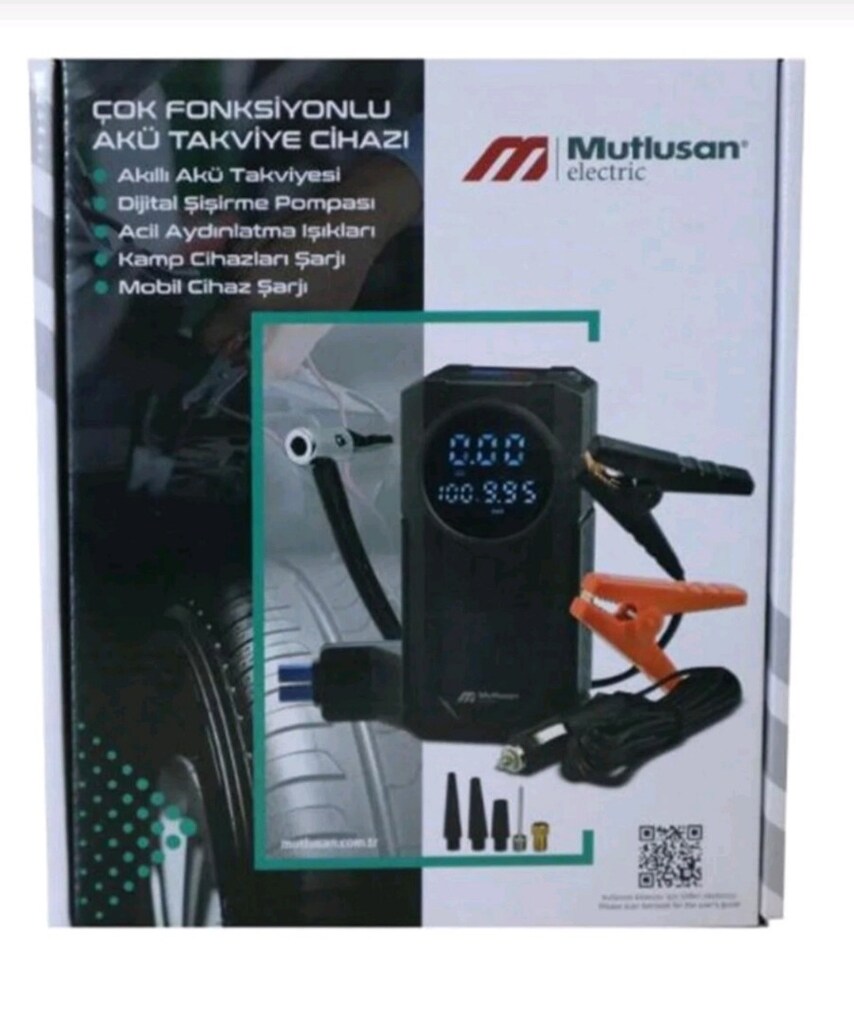 mutlusan 4ü 1 arada akü takviye cihazı - 3