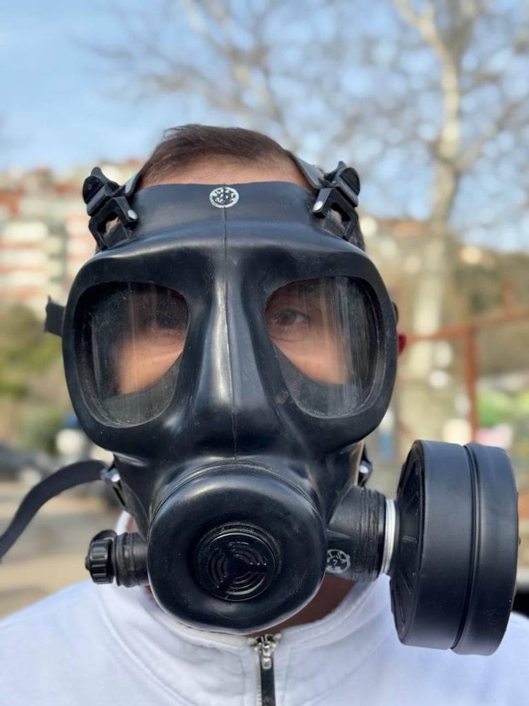 GAZ TOZ MASKESİ VE FİLTRESİ TAKIM - 3