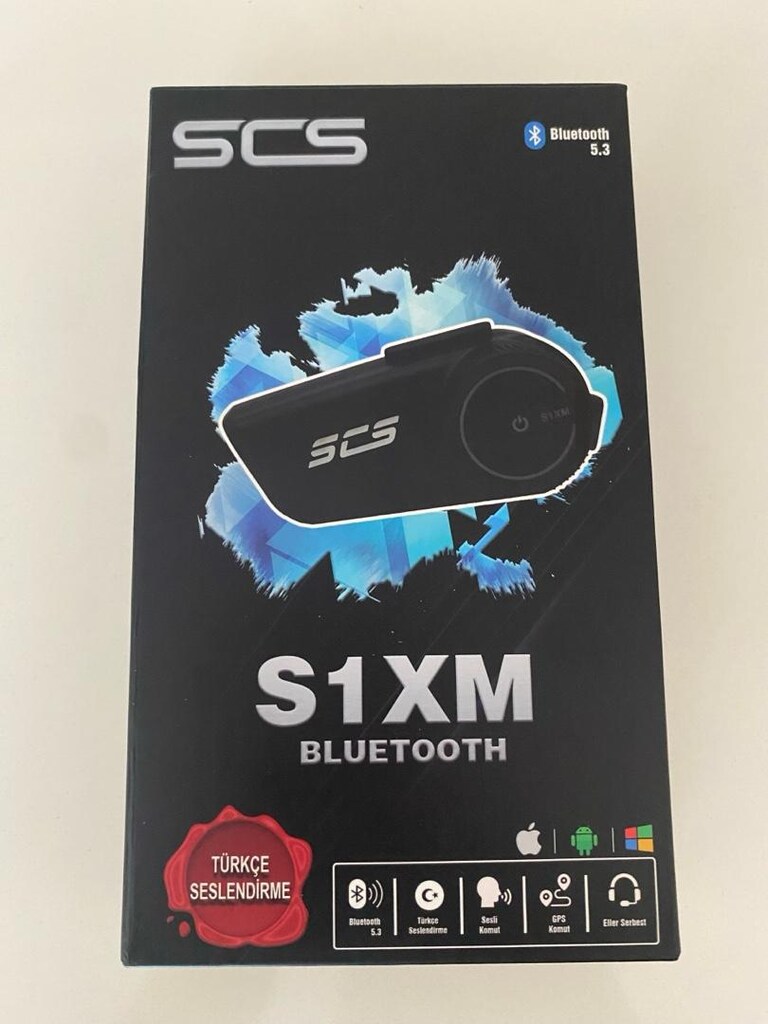 SCS S1XM, tüm moto.SCS S1XM MOTOSİKLET BLUETOOTH VE INTERCOM SETİ SIFI - 2