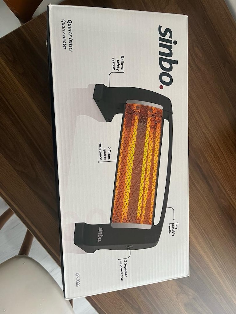 Sıfır kutusunda Sinbo ısıtıcı 3399 - 6