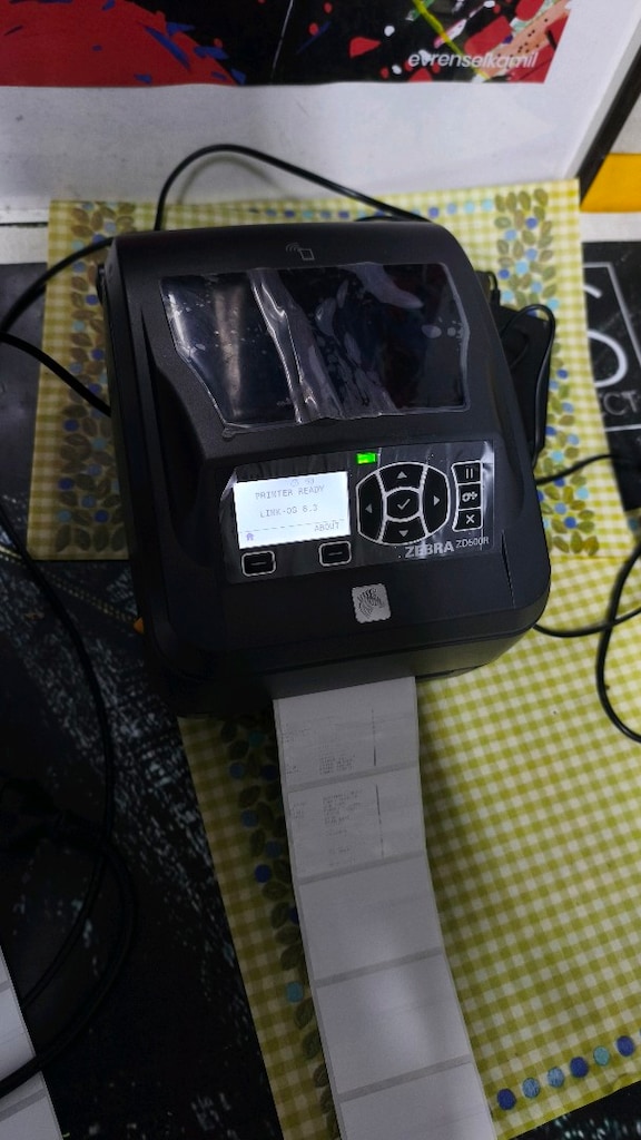 Zebra ZD500R RFID Barkod Yazıcı Sadece Ribon Değişecek - 7