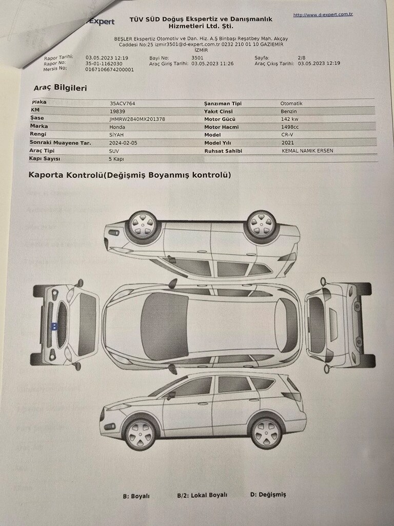 2. Sahibinden Honda CRV - 15