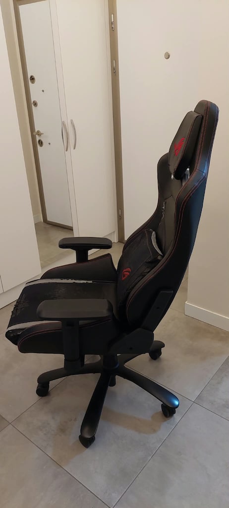 Asus ROG Chariot Core Oyuncu Koltuğu Siyah - 5