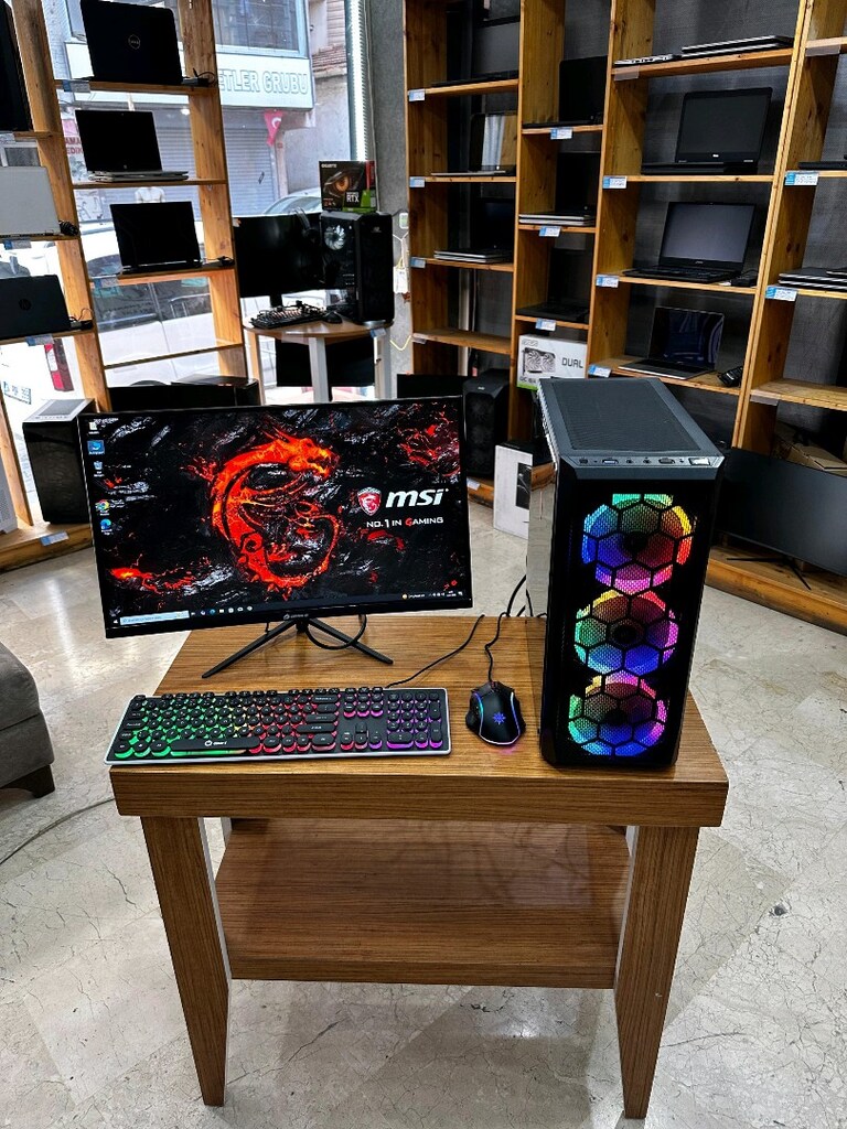 Masaüstü Set Ryzen 5 İşlemci 6 GB Ekran Kart Rgblı Bakımlı Kasa - 3