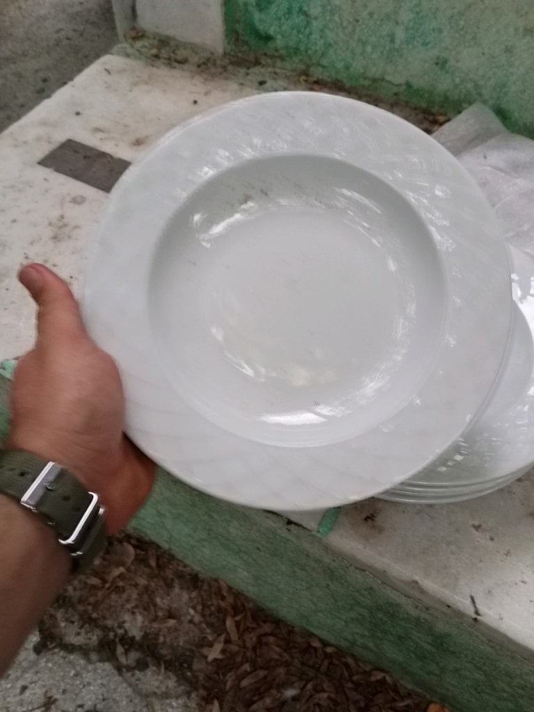 Toplu Porselen Tabak Seti (Toplam 13 Adet - 5'li ve 8'li Takım) - 3