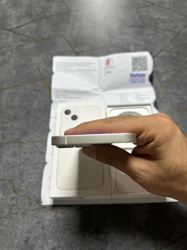 iPhone 13 yurtiçi kutulu faturalı 17 ay garantili pil 93 hatasız - 6