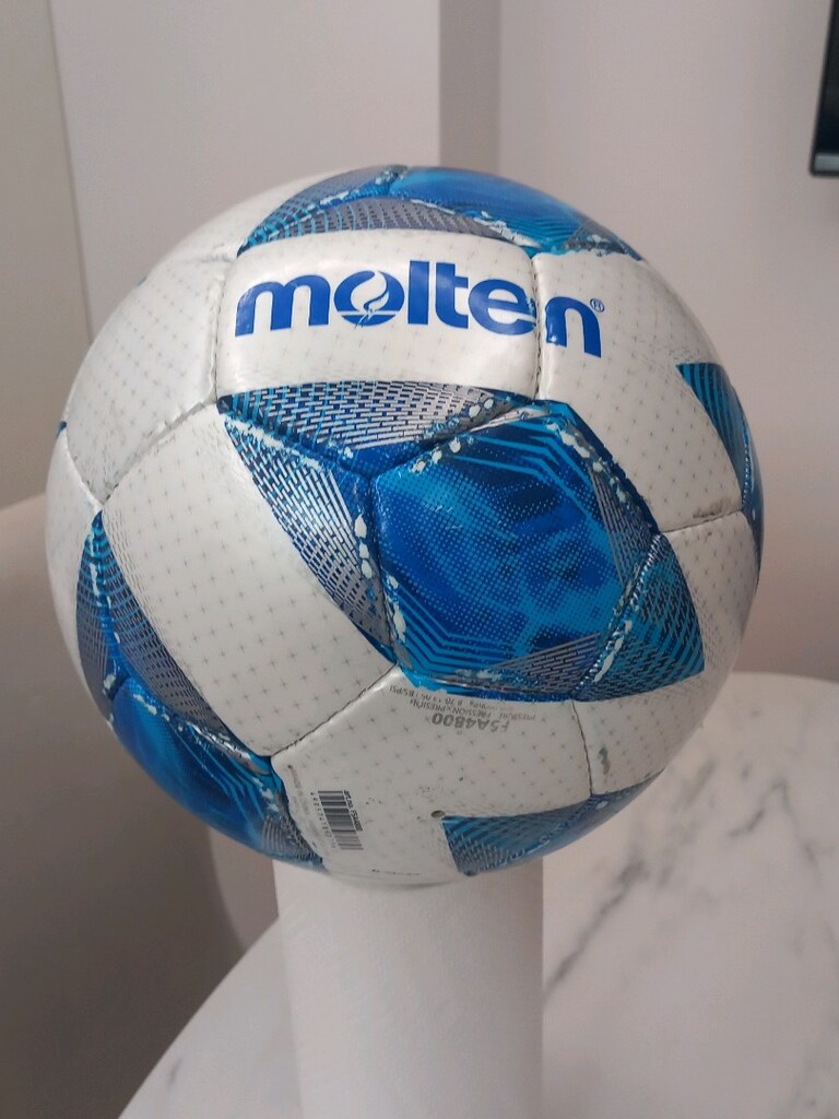 MOLTEN F5A4800 FIBA ONAYLI 5 NUMARA FUTBOL TOPU 5 GÜN KULLANILDI - 3