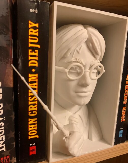 18cm Harry Potter Kitap Tutucu Figür