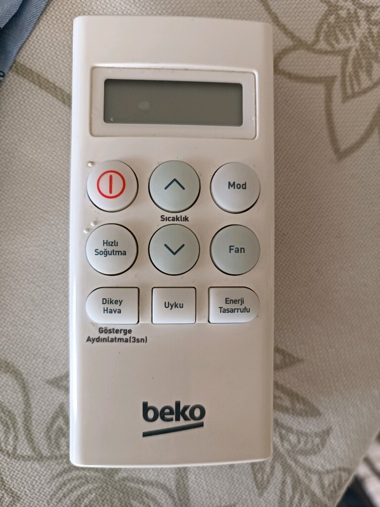 ARÇELİK BEKO ALTUS KLİMA KUMANDASI ORİJİNAL - 2