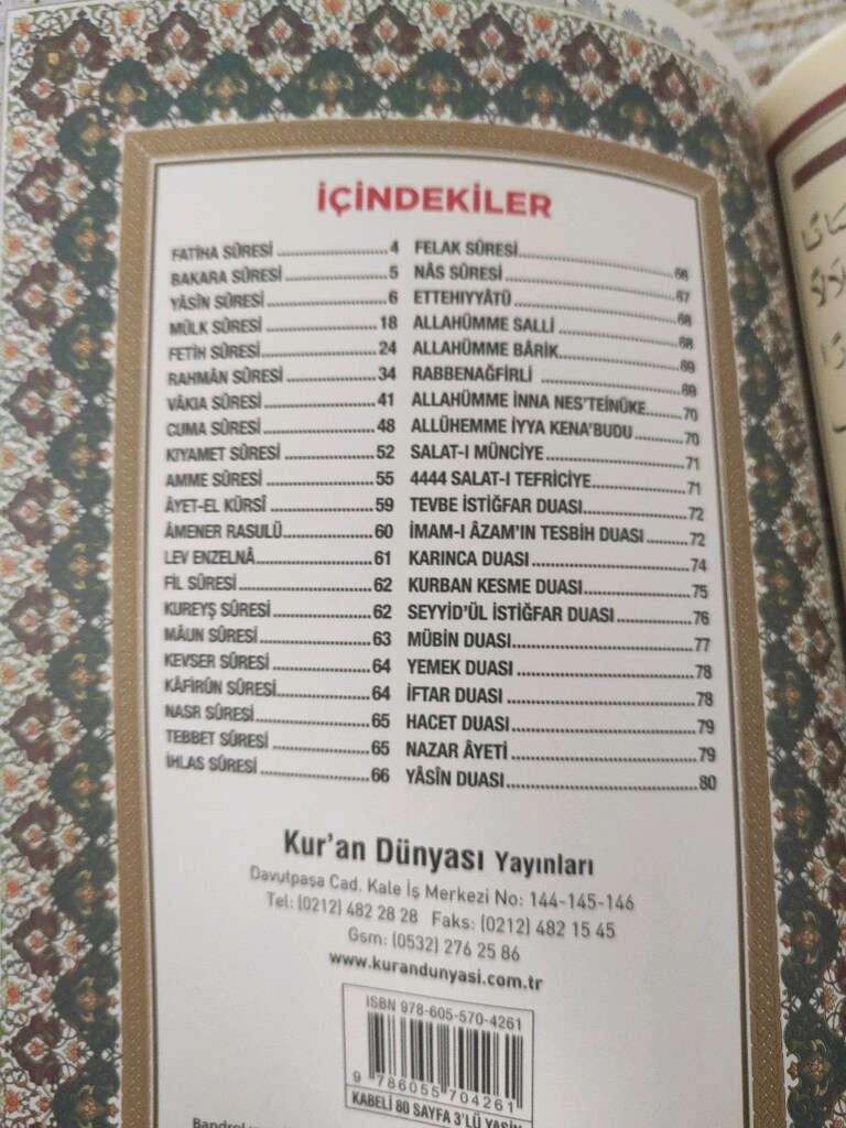 Yasin kitabı - 5