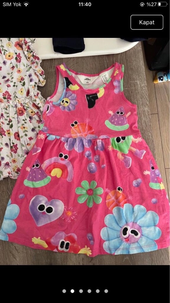 24/36 ay 2/3 yaş sayılı giyilmiş lcw H&m koton ürünleri - 6