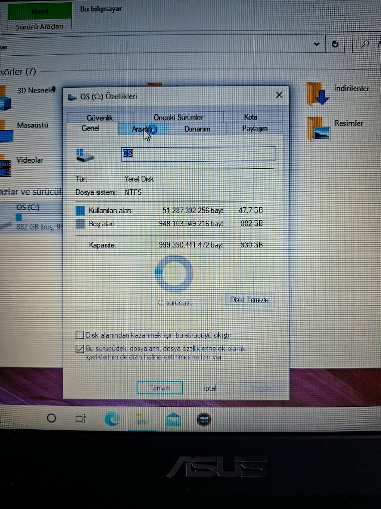İ5-7.Nesil 1Tb.Hdd 12Gb. Ram Tertemiz - 6