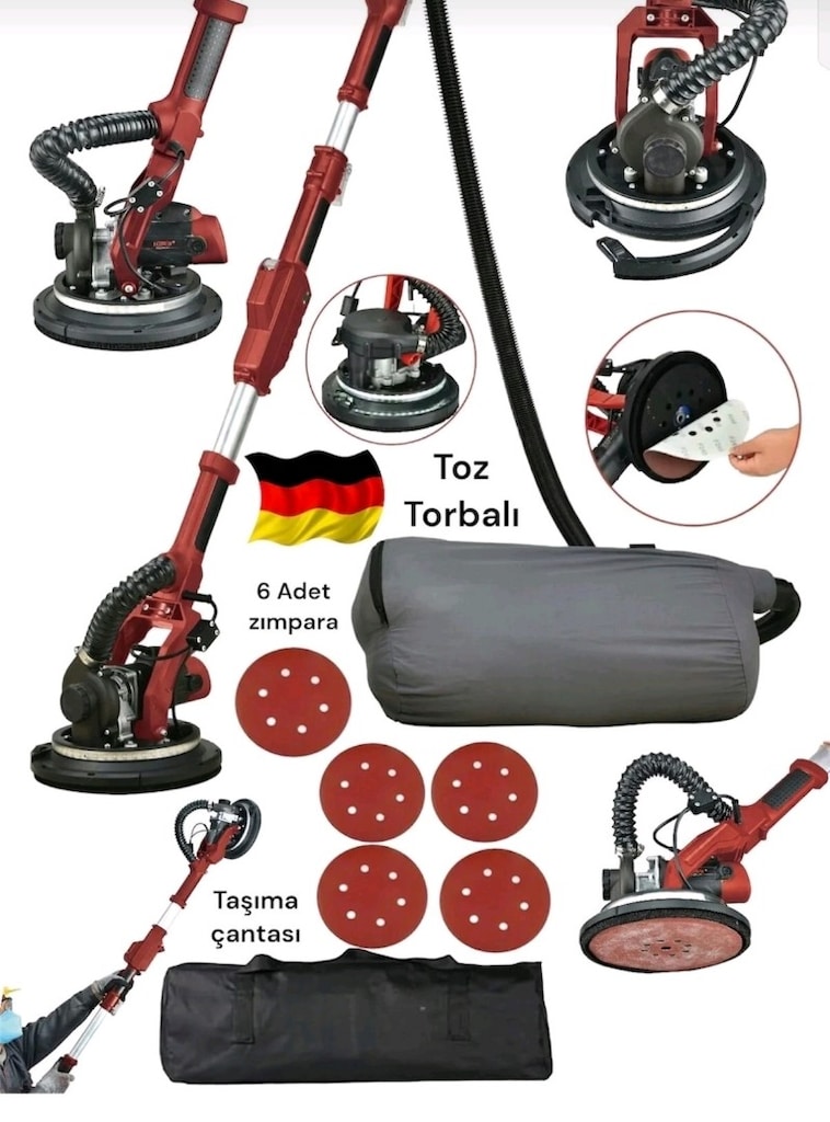 Alçı Zımpara Makinesi - 4