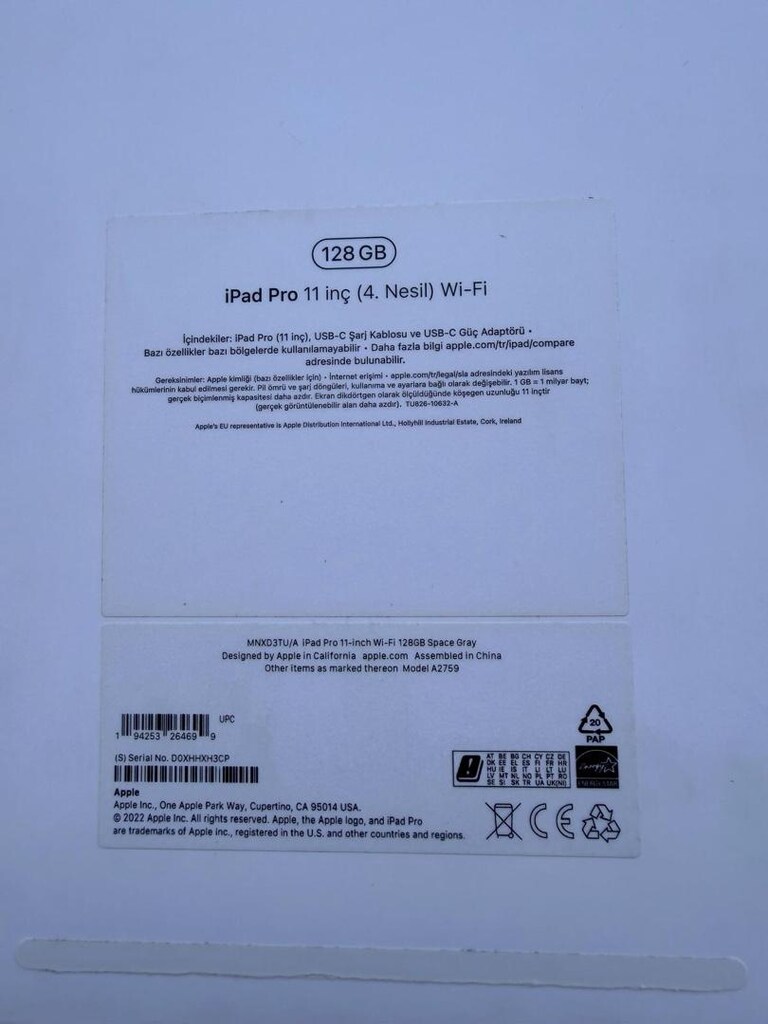 İPAD PRO 11 İNÇ 4. NESİL 128 GB - 5