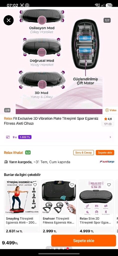 Relax Fit Titreşimli zayıflama aleti - 4