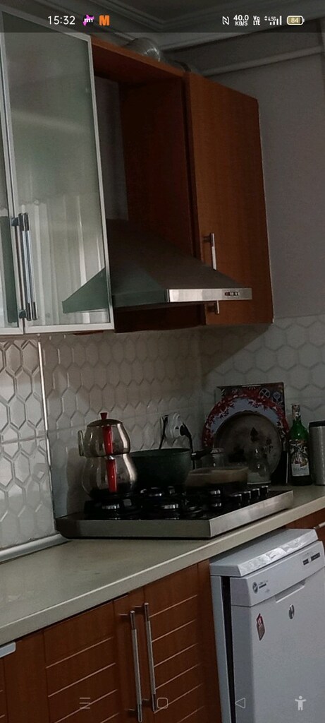 Sahibinden Vestel cam dörtlü Ocak ve inox çelik Siemens davlumbaz - 2