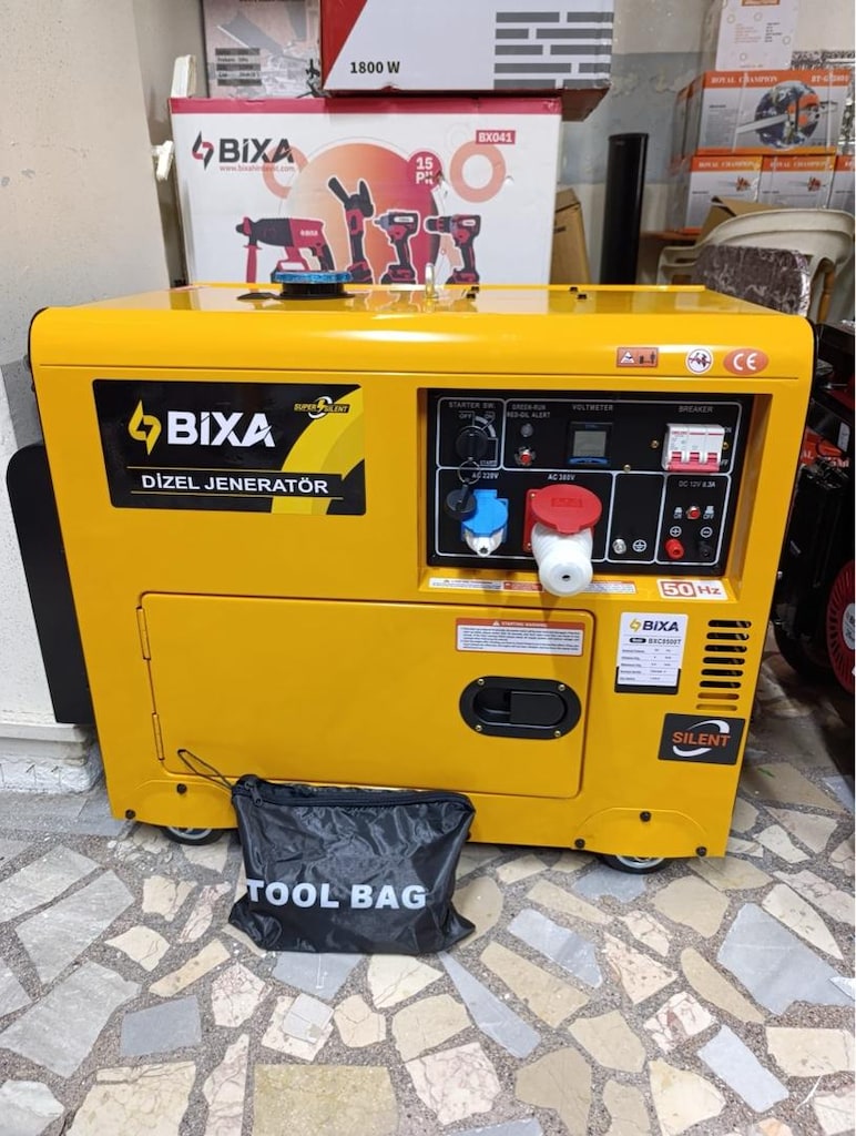 dizel 380 çıkışlı jeneratör marslı - 5