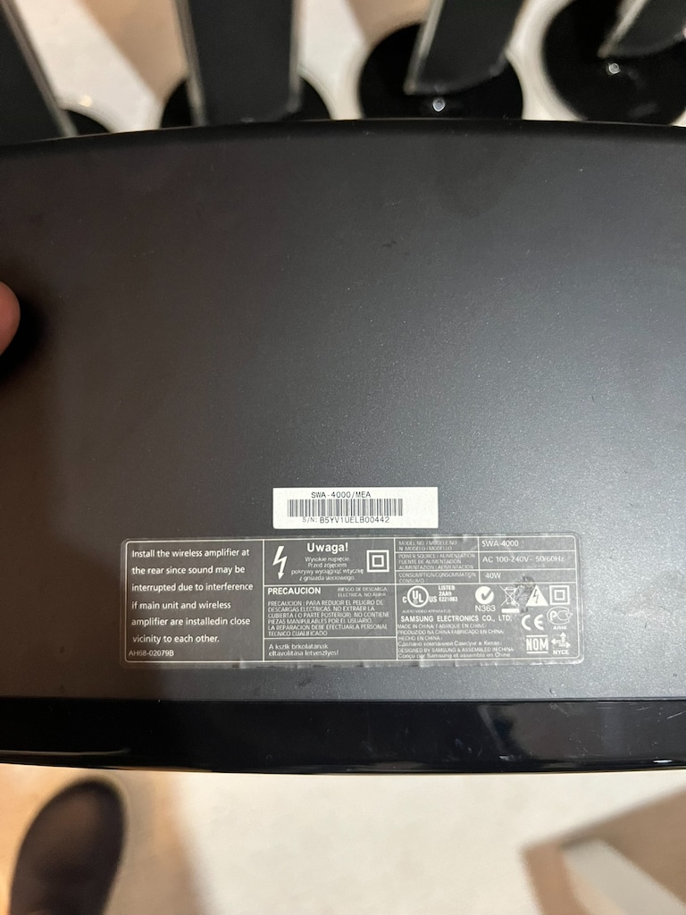 Samsung Sinema sistemi 5+1 - 4