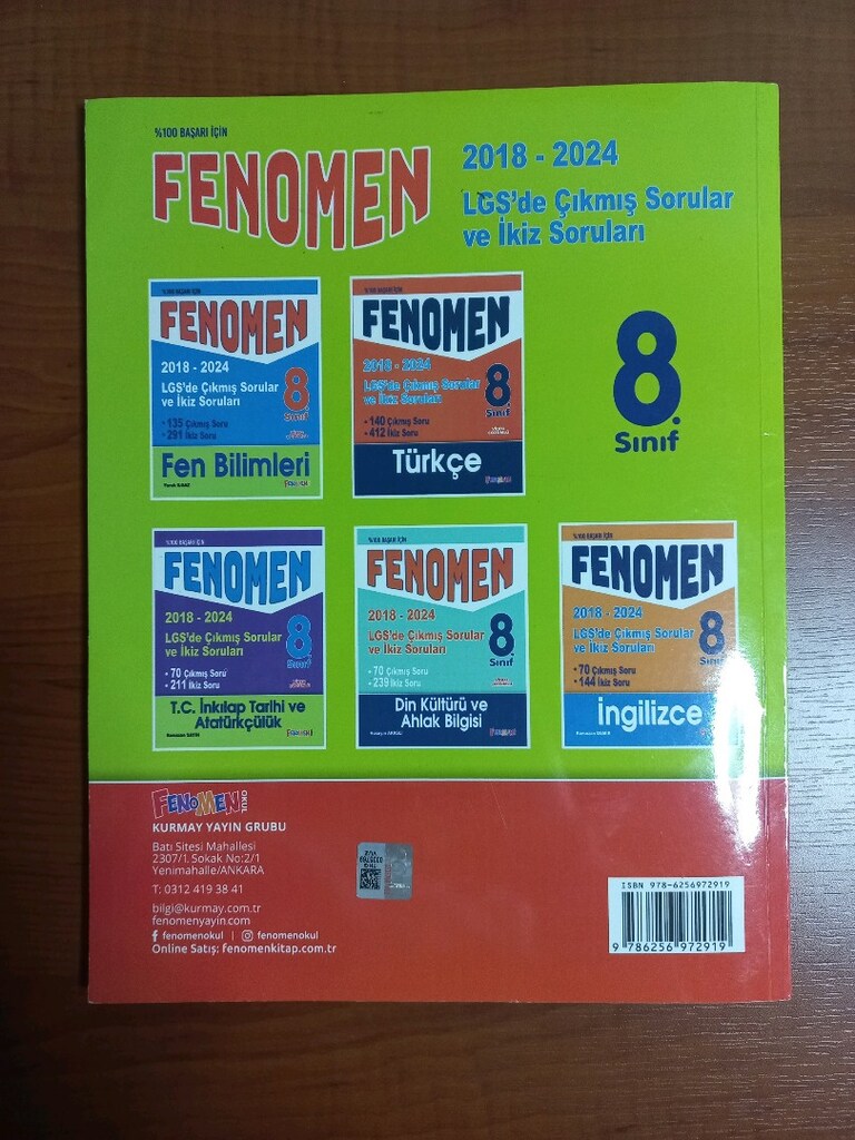 LGS Fenomen 8. sınıf çıkan sorular - 2