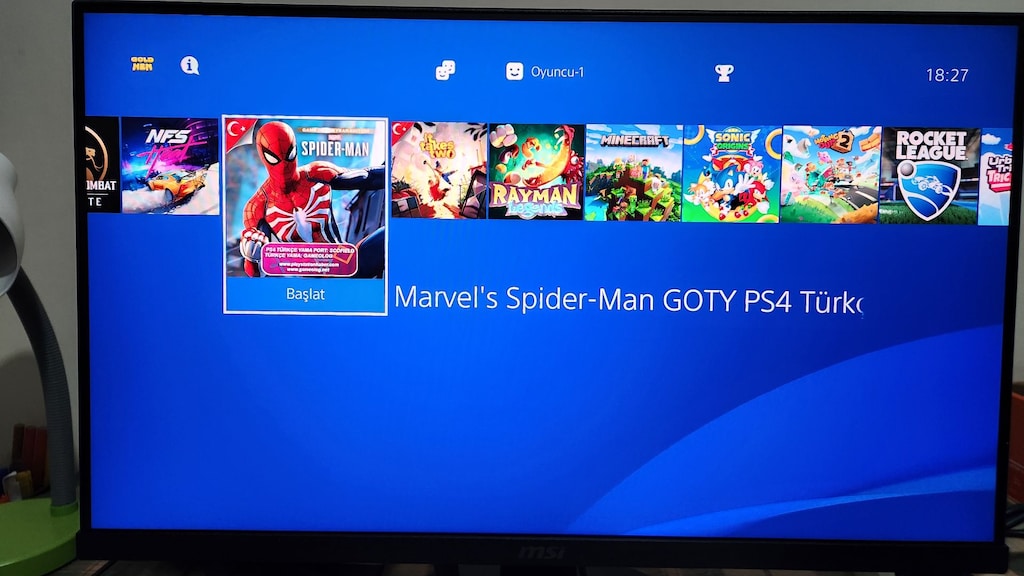 PS4 Pro 1 TB 4K, FC 27 Dahil 17 Oyunlu, Çift Orijinal Kollu, Tertemiz - 12