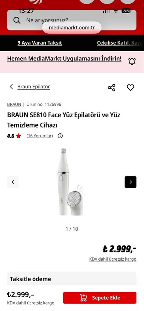 braun yüz temizleme aleti - 2