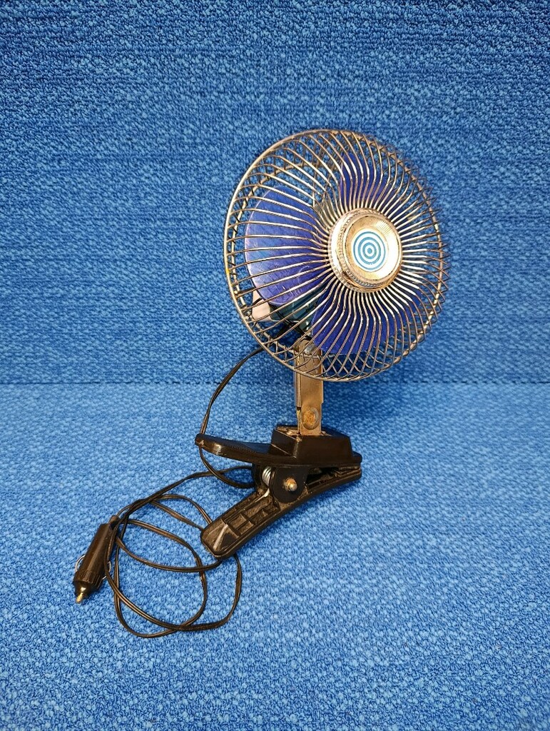 Araba Soğutucu Fan Vantilatör Çakmaklıklı 12 Volt Dönme Modlu - 4