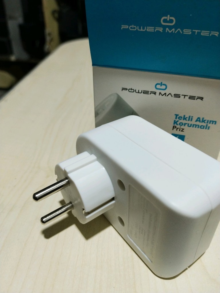 YENİ KUTUSUNDA TEKLİ AKIM KORUMALI PRİZ - 4