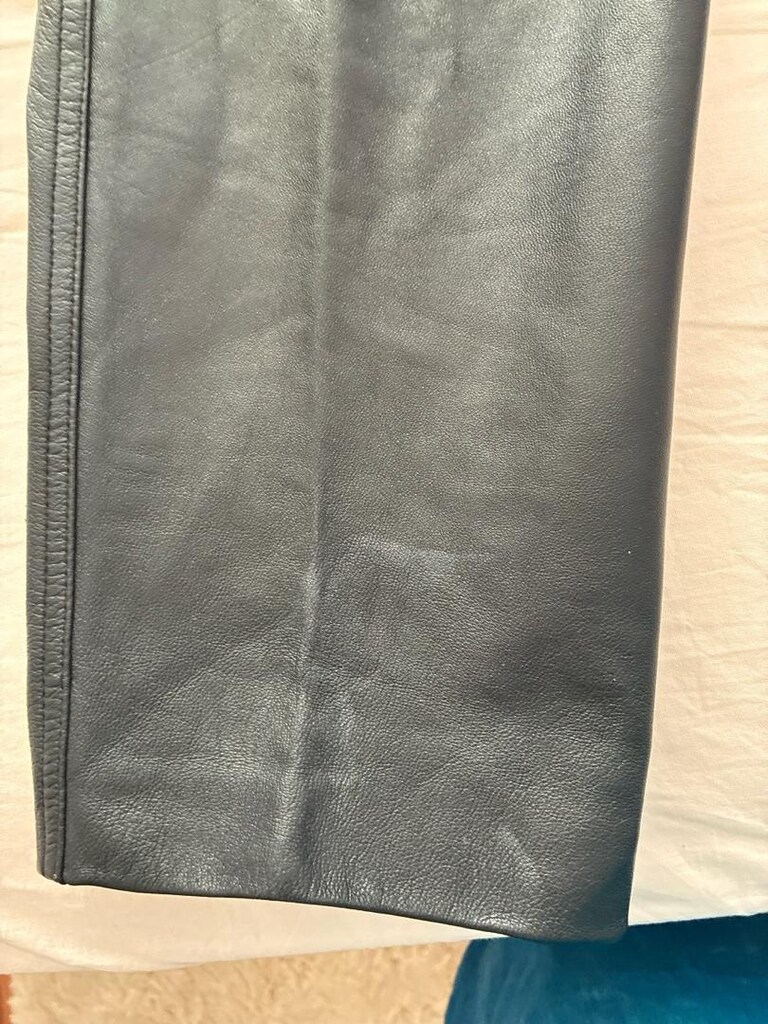 Gerçek Deri Erkek Pantolonu - 5