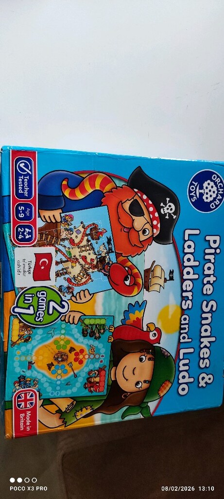Orchard Toys Pirate Snakes &Ladders and Ludo