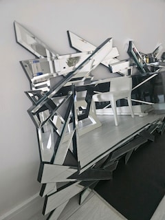 Dekoratif Özel Tasarim Salon Aynası - 3