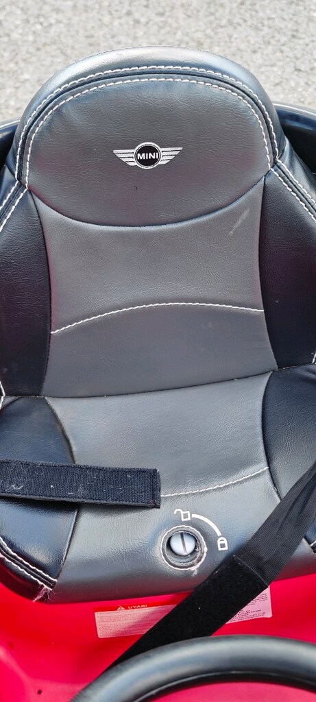 Mini Cooper Akülü Araba 12V Uzaktan Kumandalı (Yedek akülü) - 9