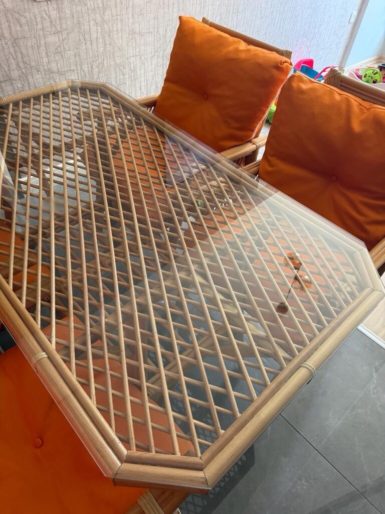 bambu yemek masa takımı - 4
