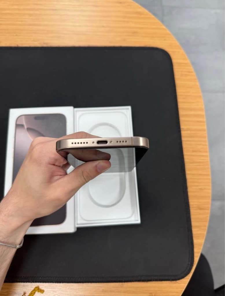İphone 16 Pro Max 256 Gb Çöl Titanium Temiz - 5