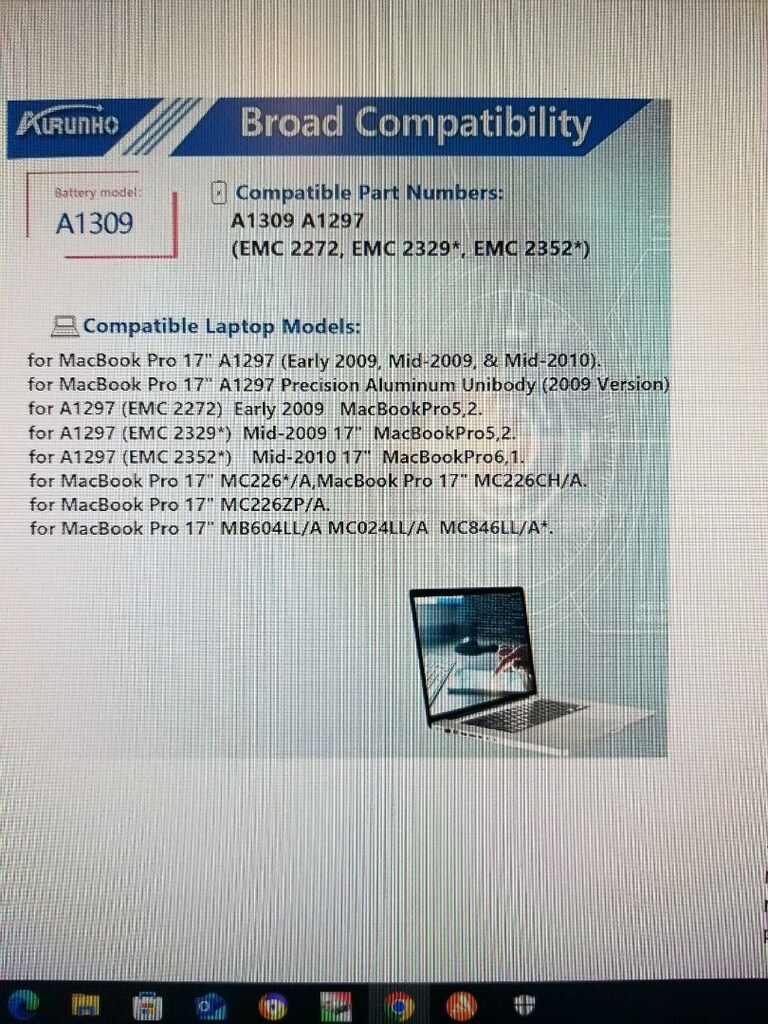 Apple Macbook Pro A1297/ 17" Seri LCD COVER EKRAN TÜM PARÇALAR Arızalı - 3