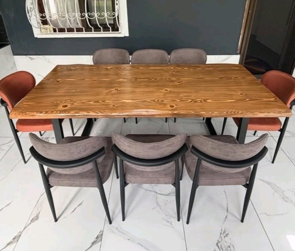 doğal ahşap masa - 3