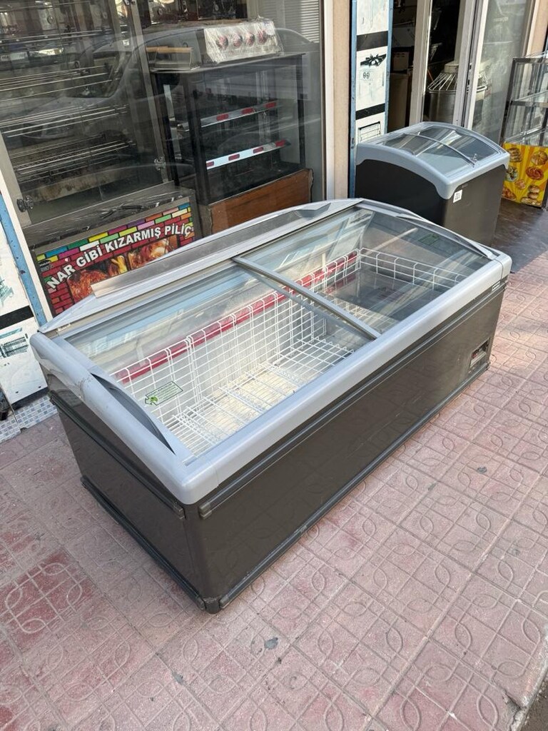 800 litrelik difriz difriz derin dondurucu market et dolabı şarküteri - 10
