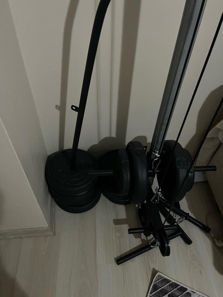 sıfır duvara monte spor aleti - 3