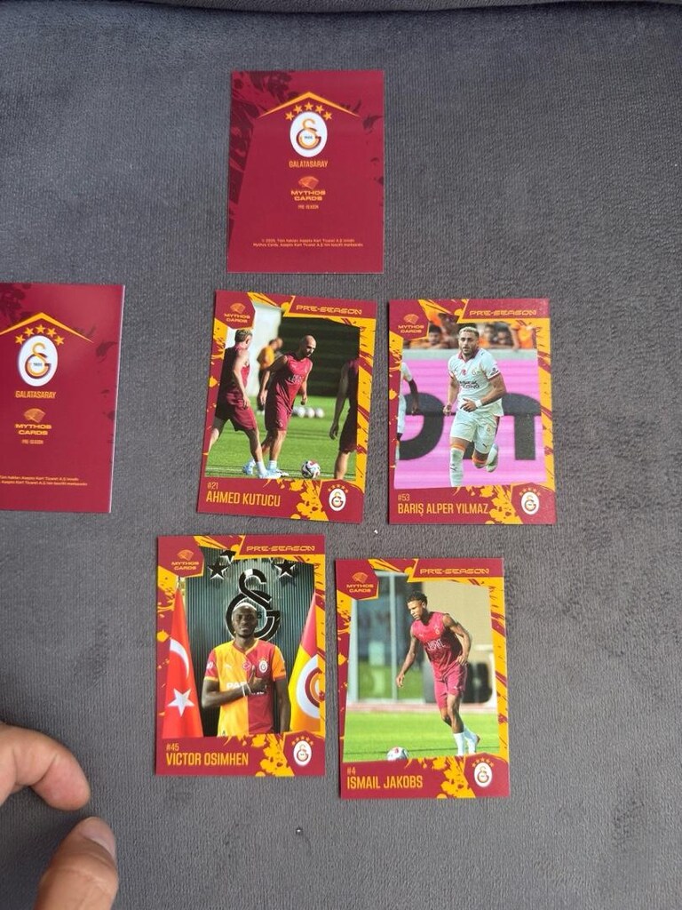 Galatasaray Futbolcu Kartları - 3