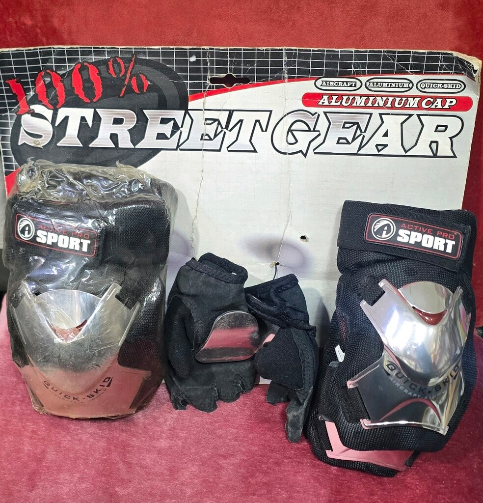 street gear ( sıfır ) dizlik dirseklik eldiven seti tam takım koruyucu - 4