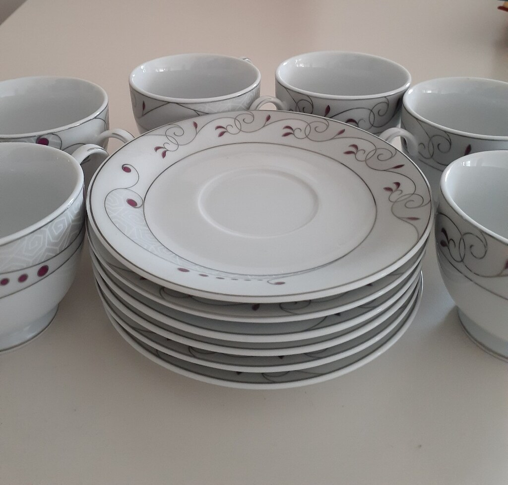 6 kişilik schafer çay seti yeni - 2