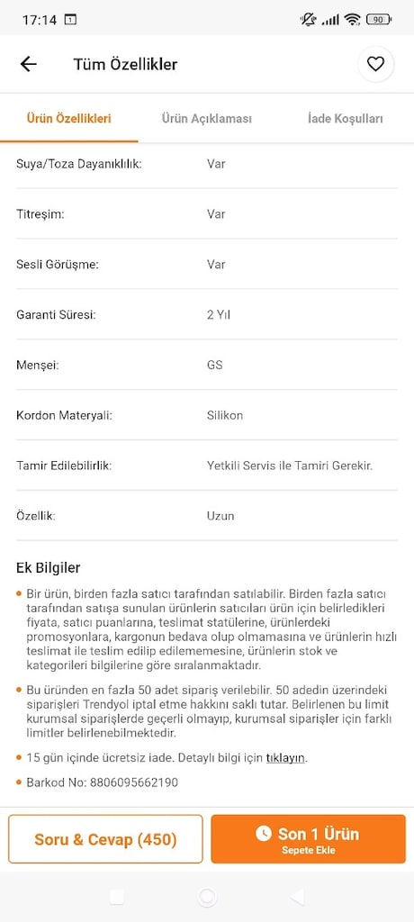 Samsung Galaxy Watch 7 Garantili Sorunsuz - 6