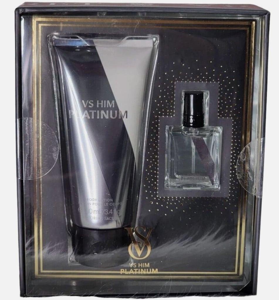 Victoria's Secret VS Him Platinum Losyon ve Parfüm Seti - 2