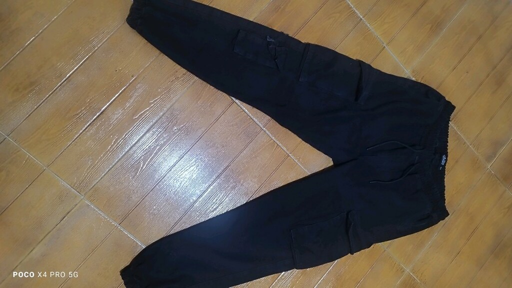 #Kot kargo pantolon..Eni çekilince 45 Boyu 100 Yan cep sökük dikilir - 5