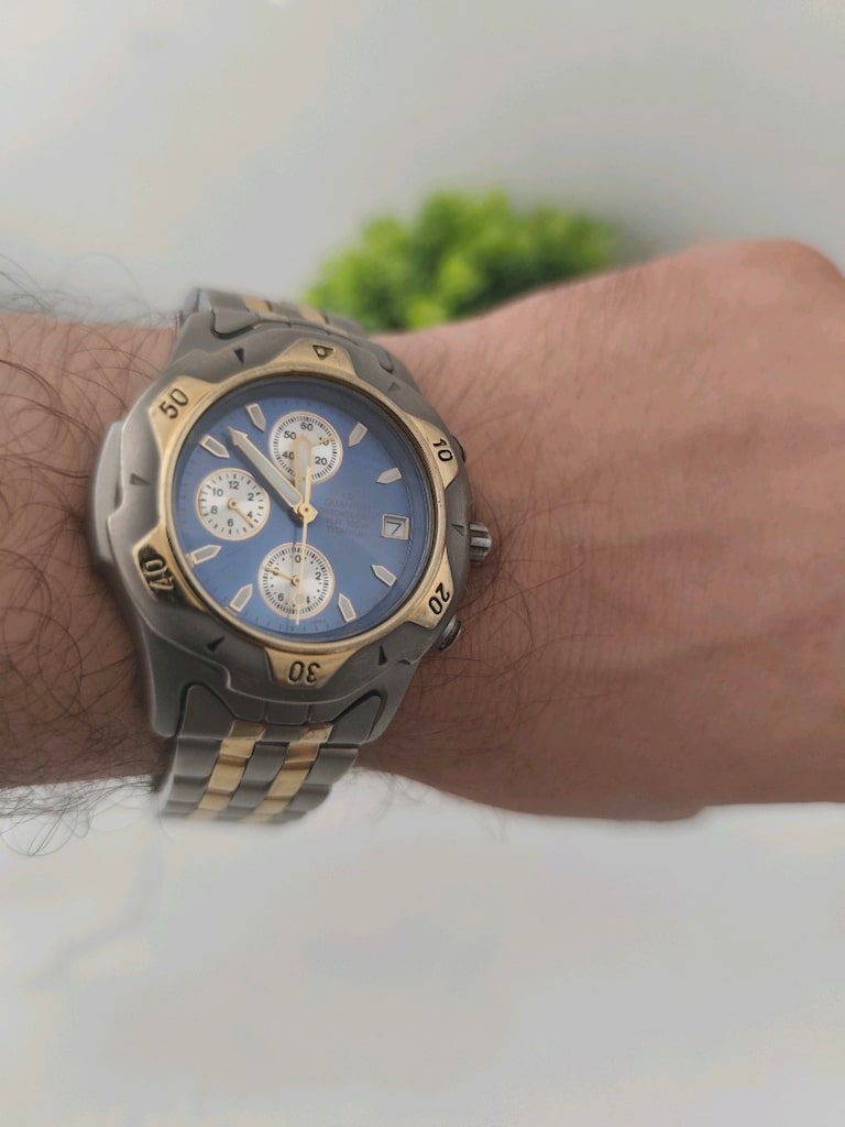 %100 Orjinal QUANTUM TITANIUM CHRONOGRAPH ERKEK SAAT - 14