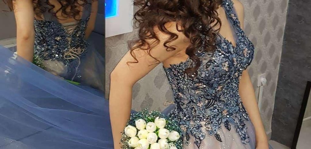 Mavi Taşlı Nişanlık/Abiye - 2