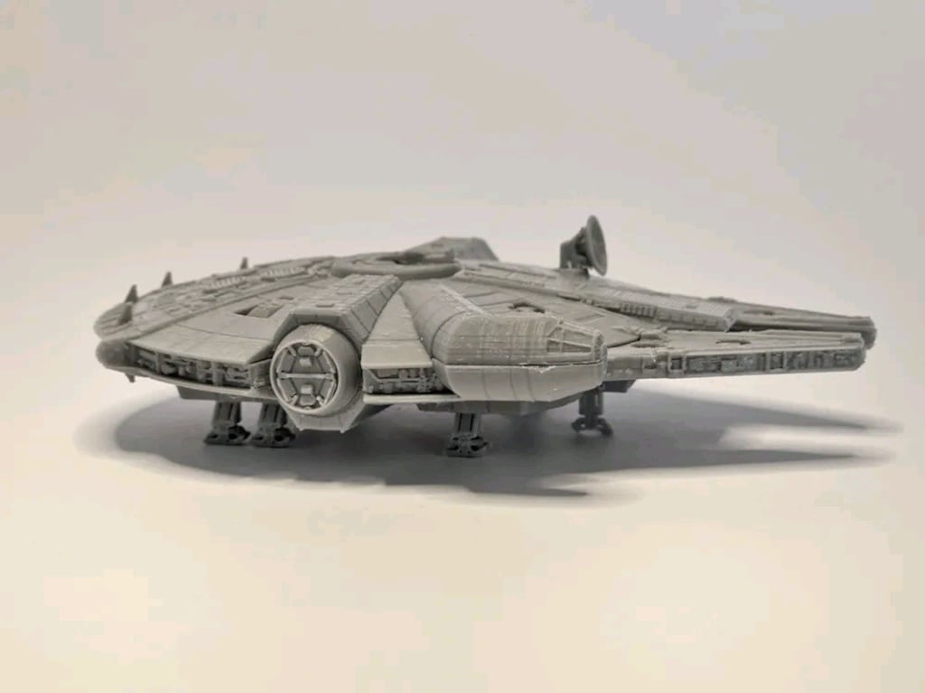 Star Wars Millennium Falcon 3D Baskı Koleksiyon Modeli - 2
