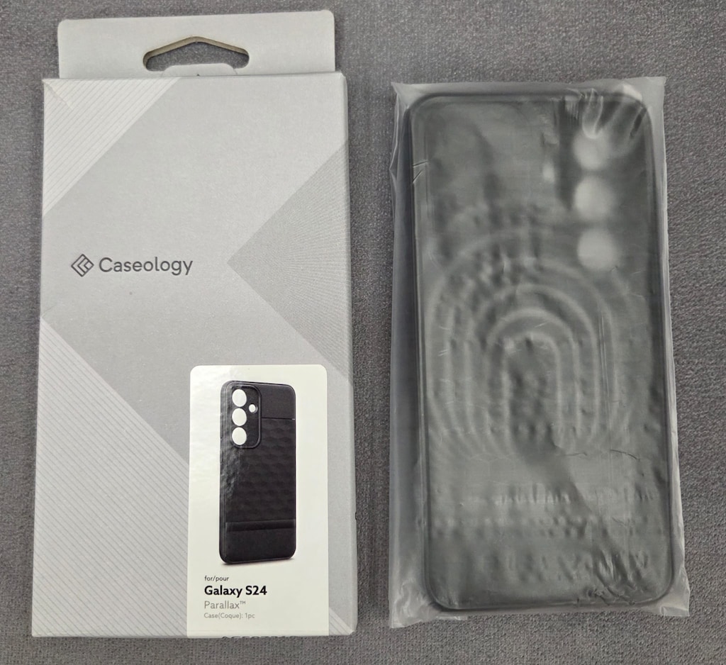 Spigen Caseology Parallax Galaxy S24 Kılıf (Matte Black) - 2