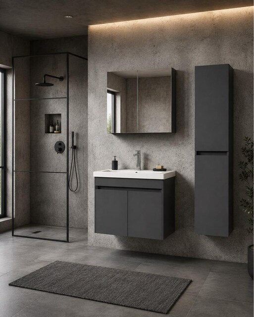 SIFIR MDF BANYO DOLABI